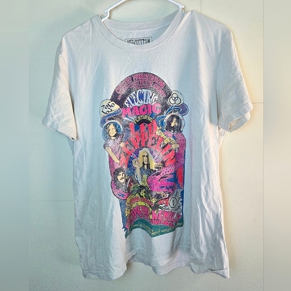 Men's Led Zeppelin Electric Magic Graphic T-shirt, Size XL - Picture 1 of 2